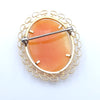 ANTIQUE 14K YELLOW GOLD LADYS PIN BROOCH