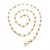 aaa citrine 14K YELLOW GOLD by the yard
